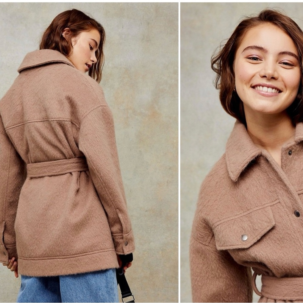 NEW TOPSHOP Shacket - Picture 7 of 8